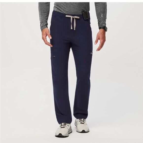 Figs Mens Cairo™ Cargo Scrub Pants - Navy - Picture 1 of 5